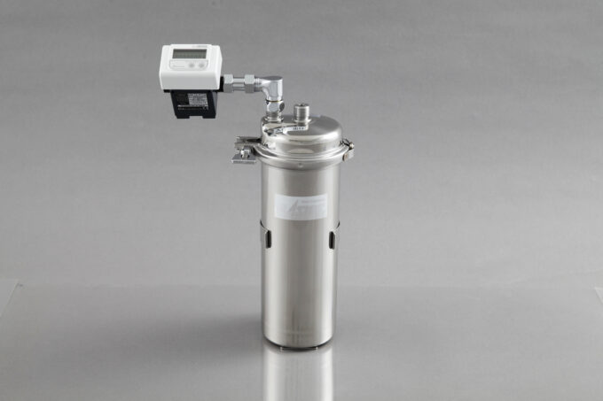 画像: A : Single cylinder water purification unit